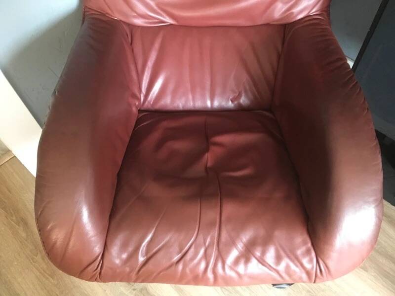 Robert Haussmann Lounge Chair for WK Möbel – Vintage Rocking Swivel Chair