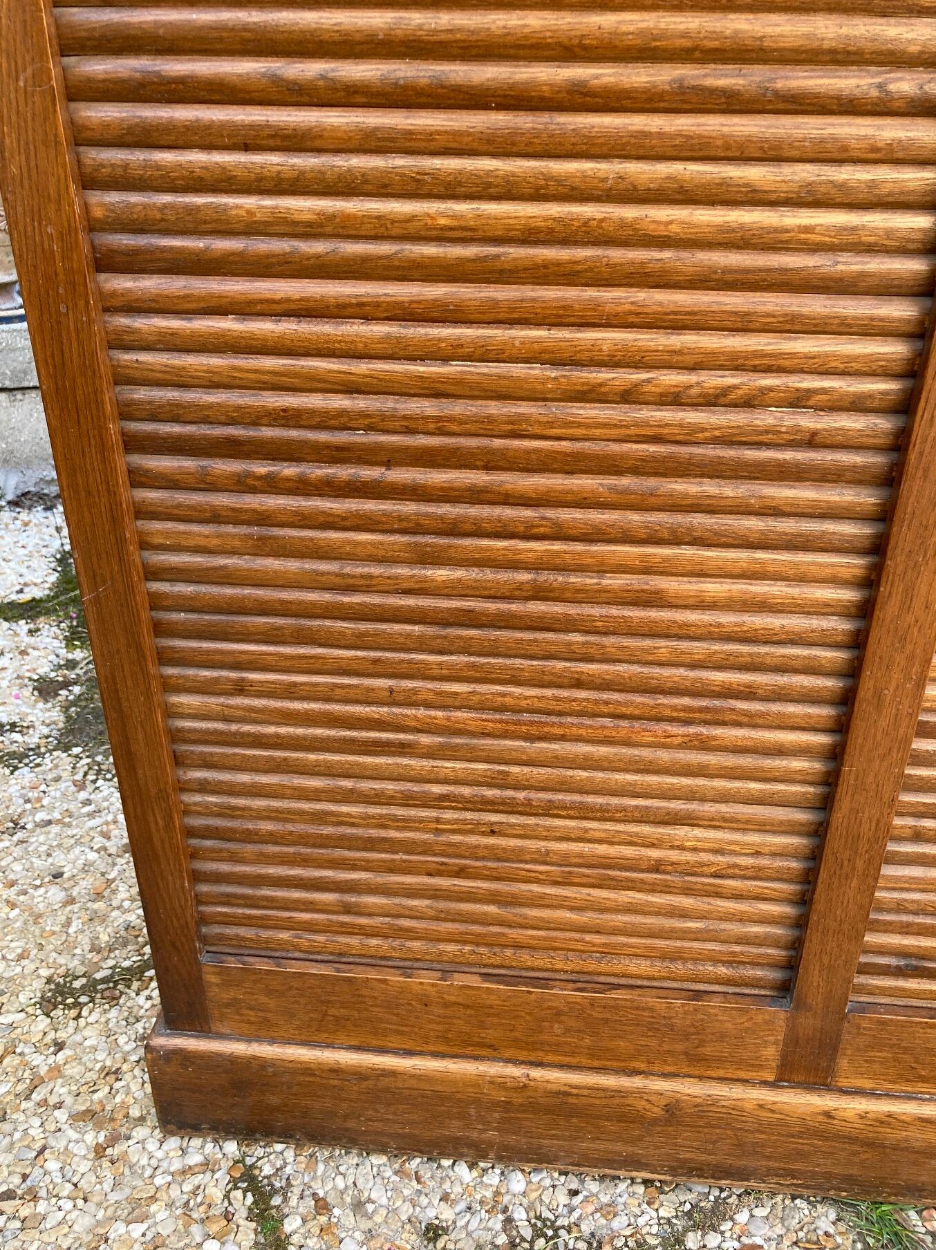 Vintage double curtain binder