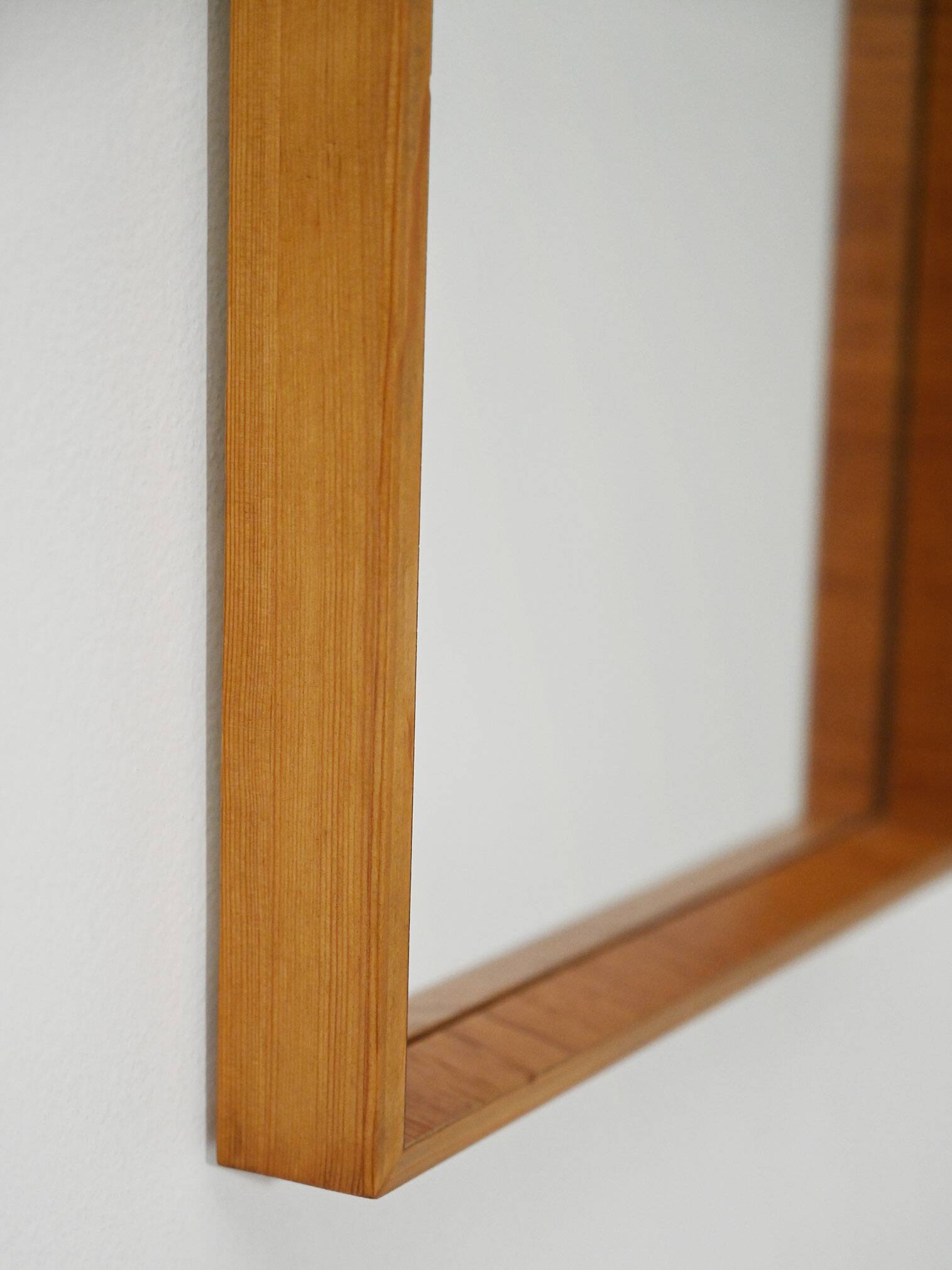 Swedish teak mirror by Arne Wahl Iversen