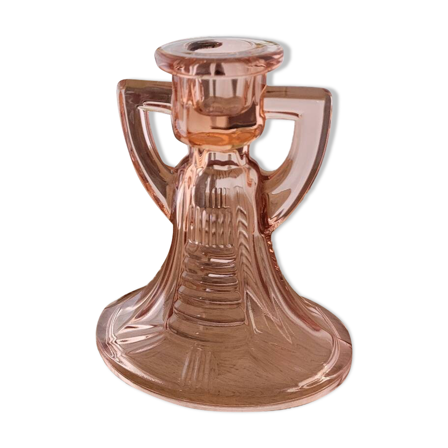 Luxval candle holder by Val Saint Lambert