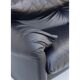 MARALUNGA sofa black leather. Vico Magistretti for Cassina