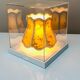 Flos Miniteca lamp – design by Ron Gilad – cube in plexiglass