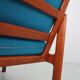 illum wikkelsø teak lounge armchair for niels eilersen, 1960 denmark