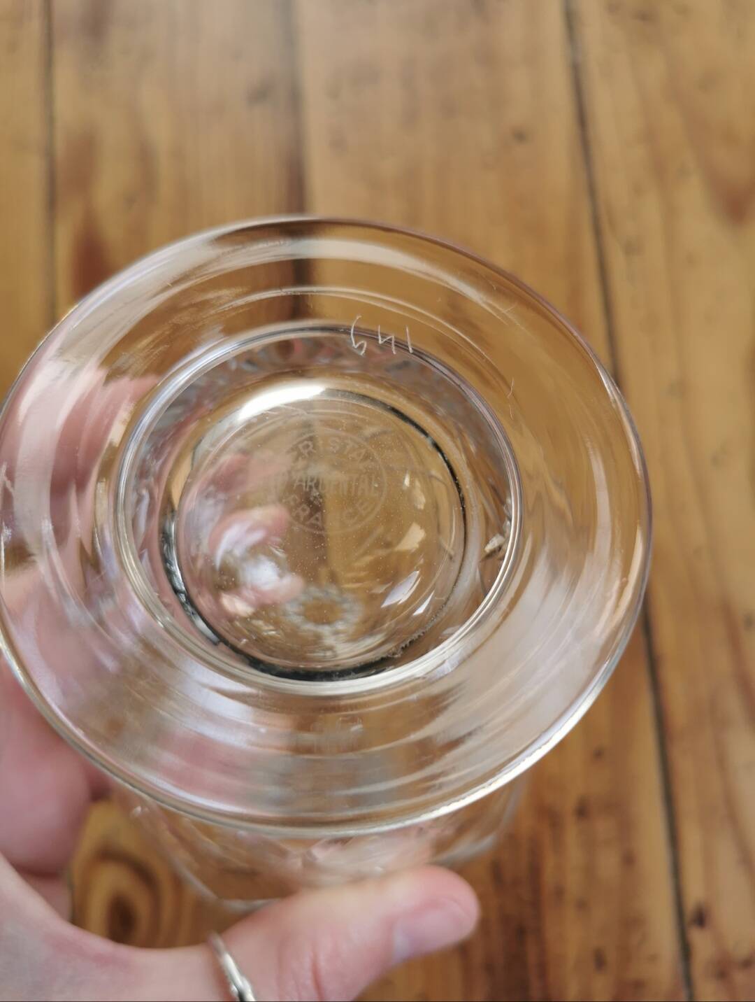 Argental crystal decanters