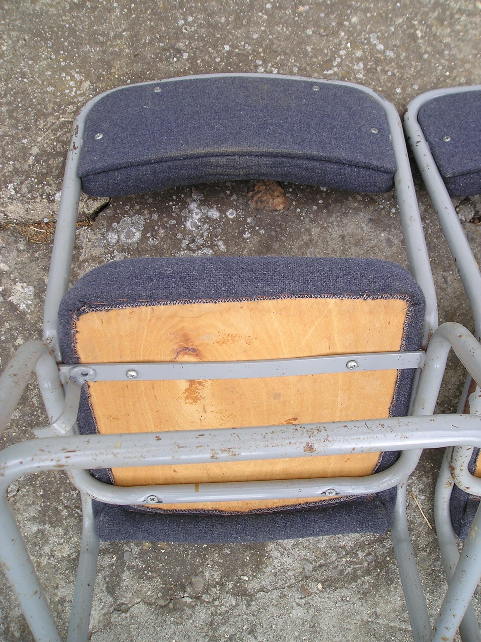 Pair of chairs Cannone PTT 1977