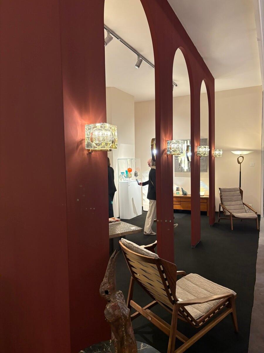 Pair of Cubosfera wall lights by Alessandro Mendini, Italy, 1960s.