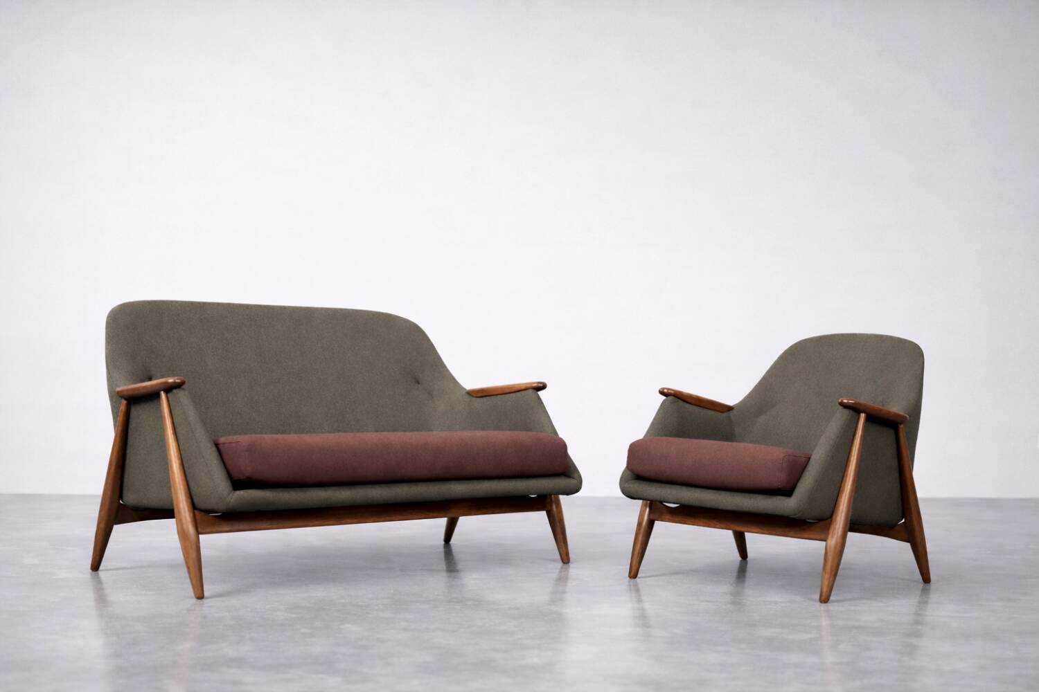 Vintage Mid-Century Modern Pallas Living Room Set by Svante Skogh for Asko