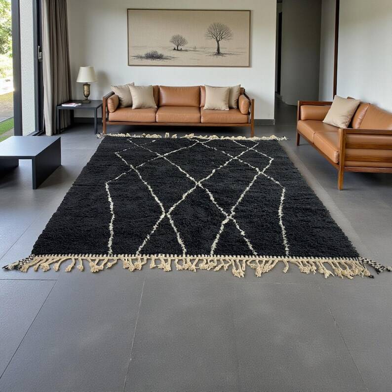 Handmade Moroccan rug 250cm x 200cm