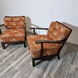 Thonet art deco armchairs