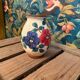 Small ceramic vase with flowers Saint Clement