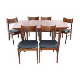 Ensemble table + 6 chaises style Scandinave - France