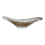 Coupe / vide poche cristal  signée Daum