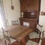 SET OF 6 CHAIRS IN HENRY II STYLE