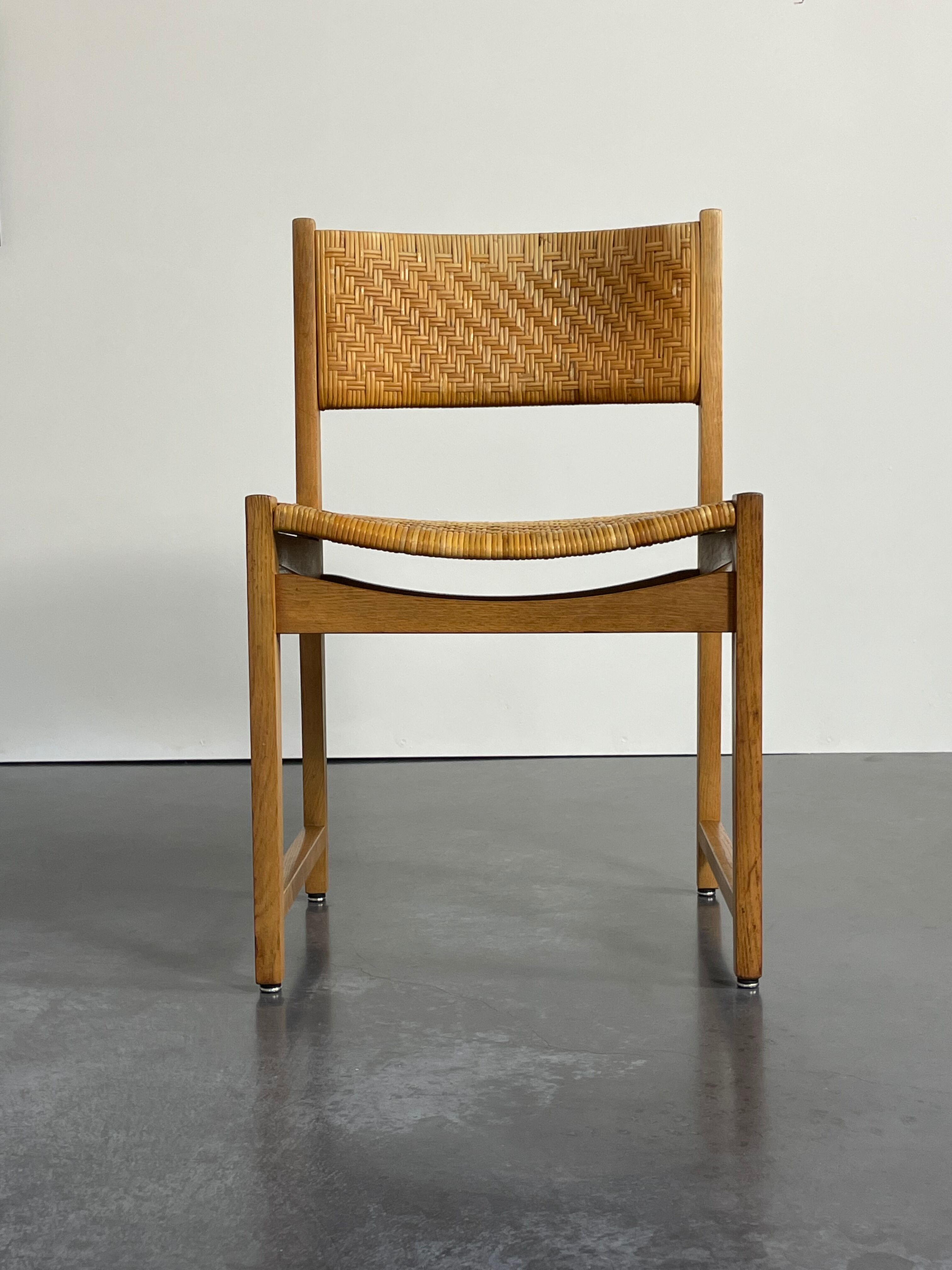 Set of four Danish dining chairs by Hvidt & Molgaard