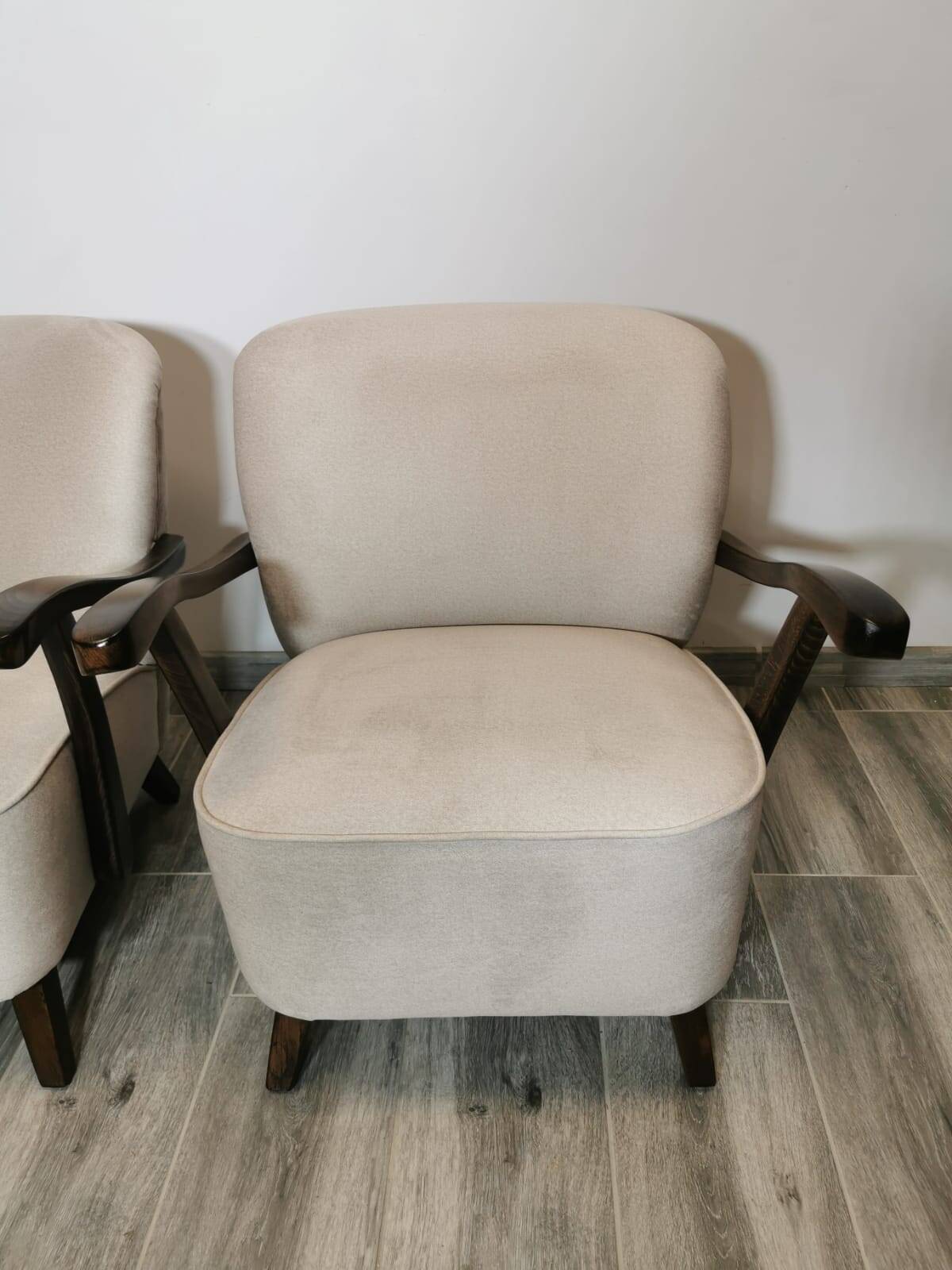 Mid-Century Armchairs, Set of 2