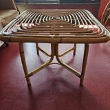 Rattan coffee table