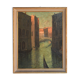 Oil on canvas - Scene in Venice