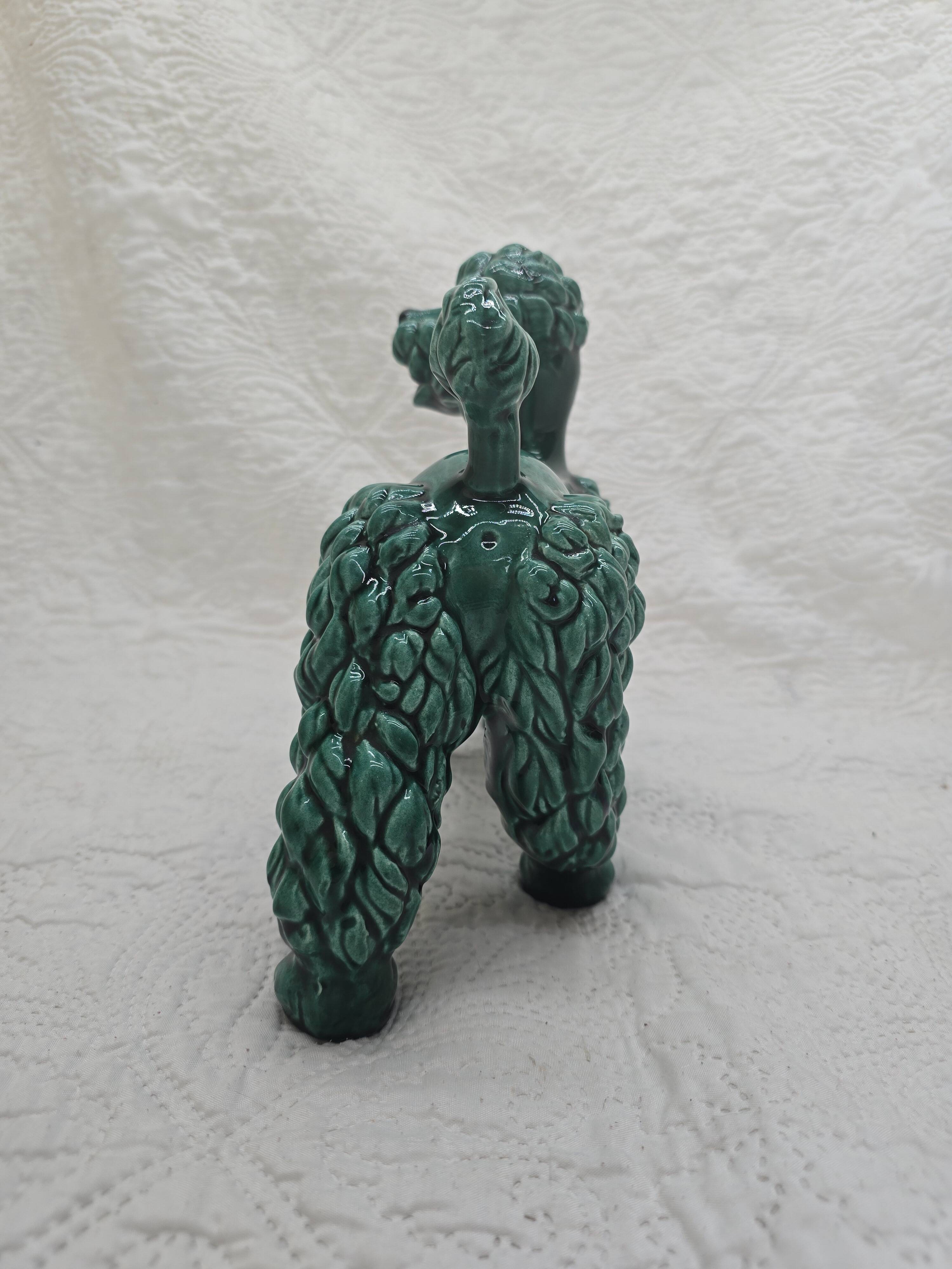 Ceramic poodle Vallauris