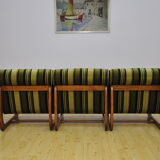Vintage striped modular sofa, 1970s