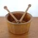 Mid-Century Teak Salad Bowl and Spoons by Richard Nissen for Nissen, 1960s, Set of 3