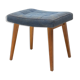 Mid century stool, footrest, 1960´s, Czechoslovakia