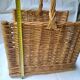 Panier rotin pour bois,niche, couture...