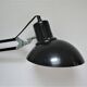 Lamp architect metal black design Aluminor vintage