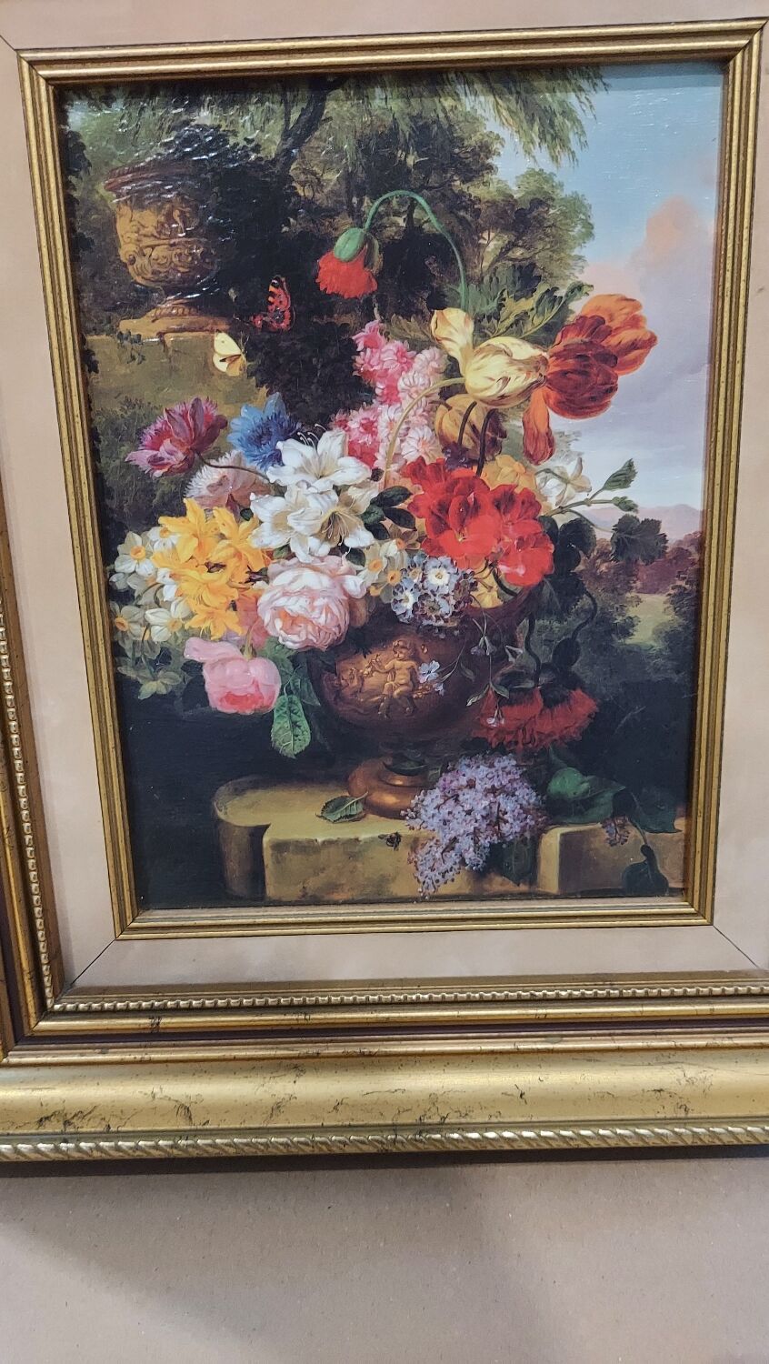 Painting painting on canvas vintage