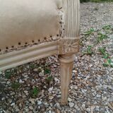 Antique armchair in Louis XVI style, 19th century.