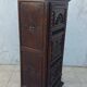 Bonnetière Breton style wardrobe in natural wood