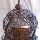 Vintage metal volute decoration