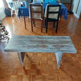Solid wood coffee table
