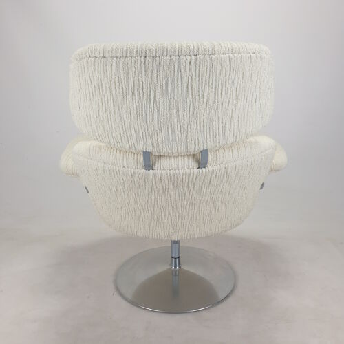 Big Tulip Chair and Ottoman by Pierre Paulin for Artifort, 1980s