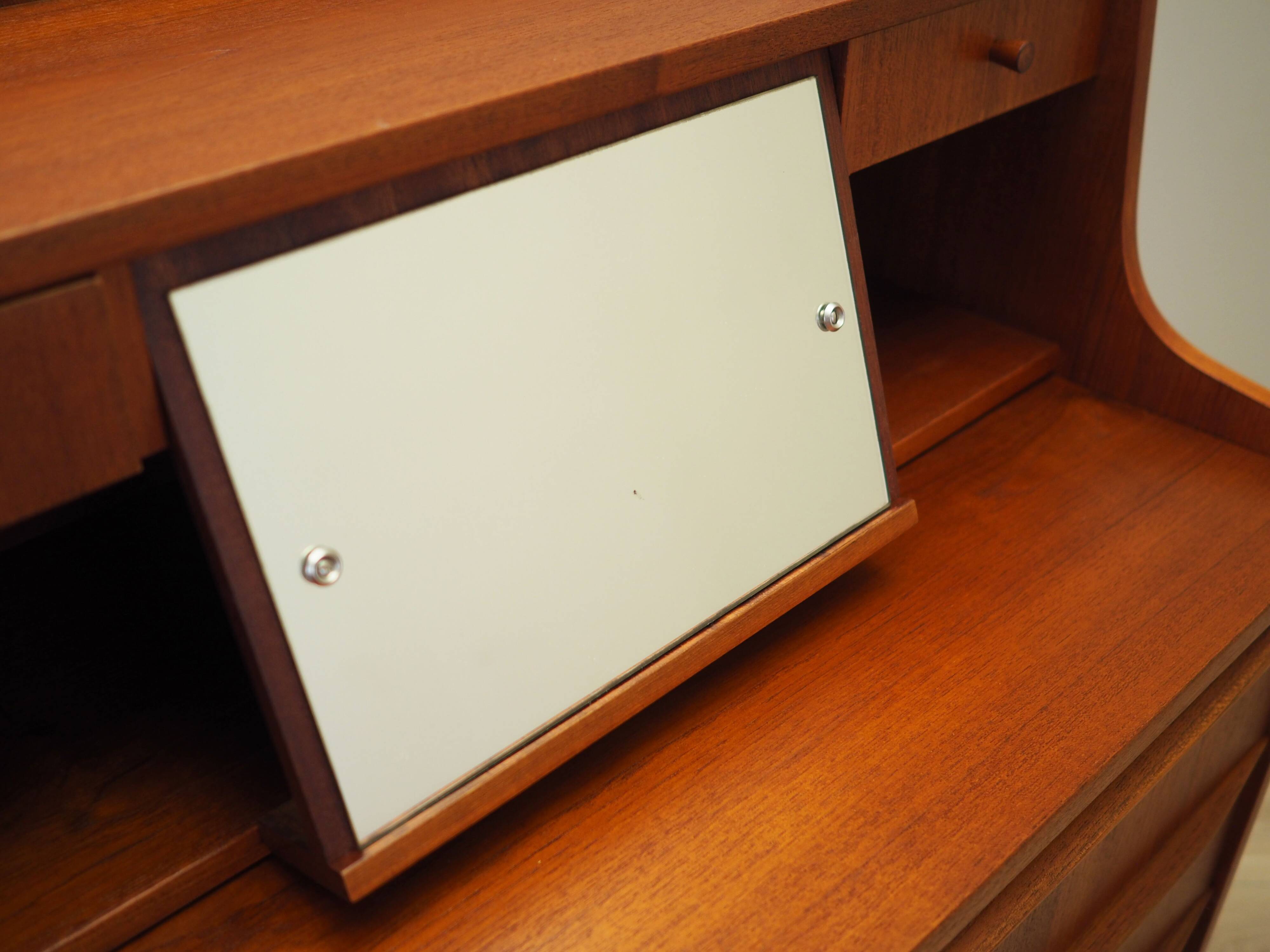 Teak secretary, Danish design, 1970s, production: Denmark
