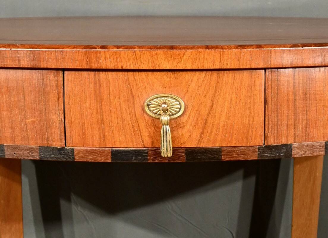 Mahogany and Rosewood Gueridon Table, Art Deco – 1930