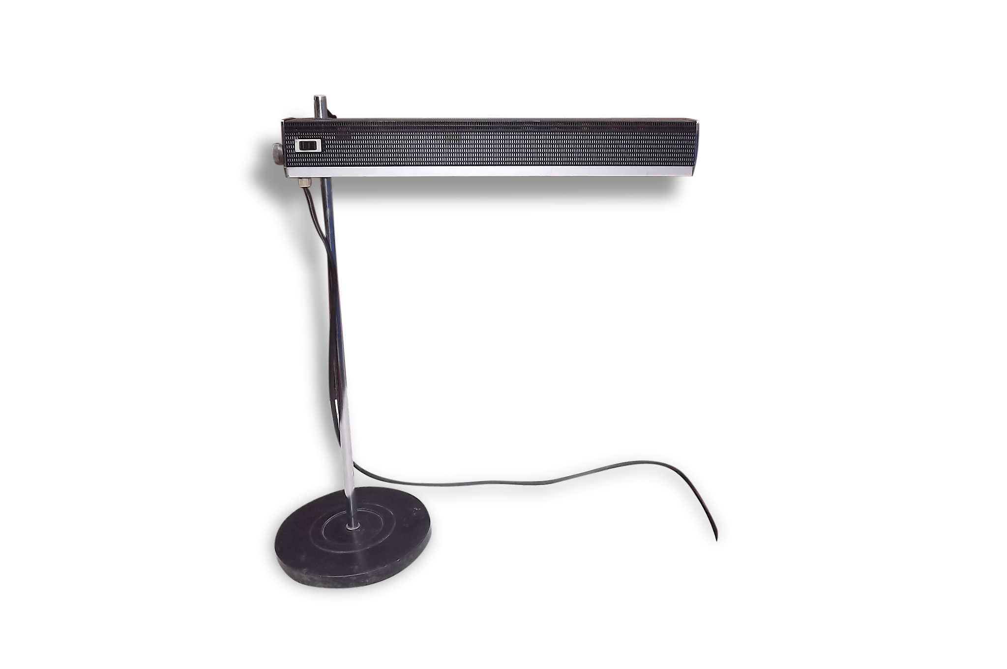 Year 60 Metal and Chrome lamp