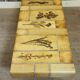Vintage ceramic coffee table – Roger Capron Vallauris – Herbarium decor – 1950s/60s