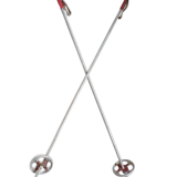 Vintage aluminum ski poles