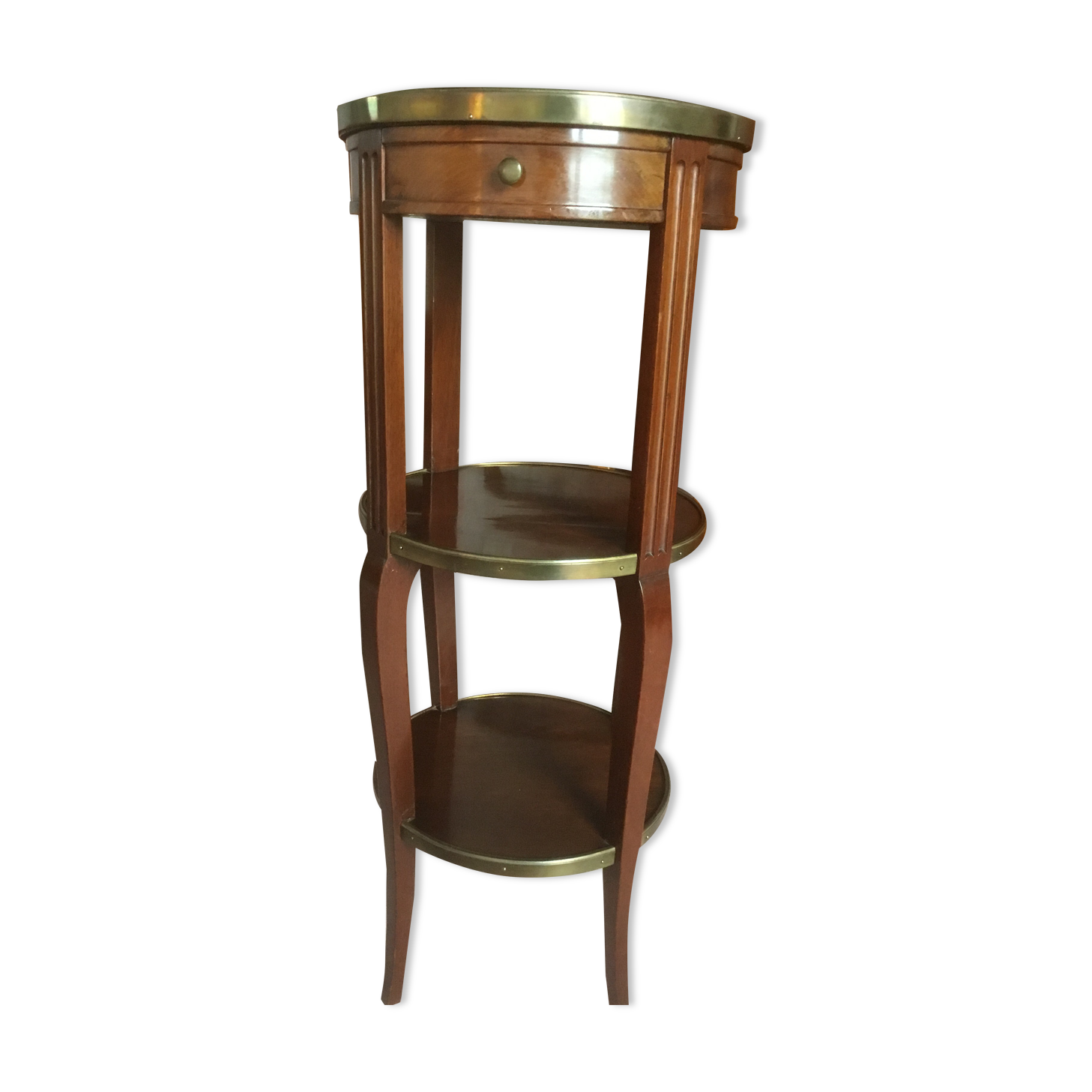 Gueridon with small drawer