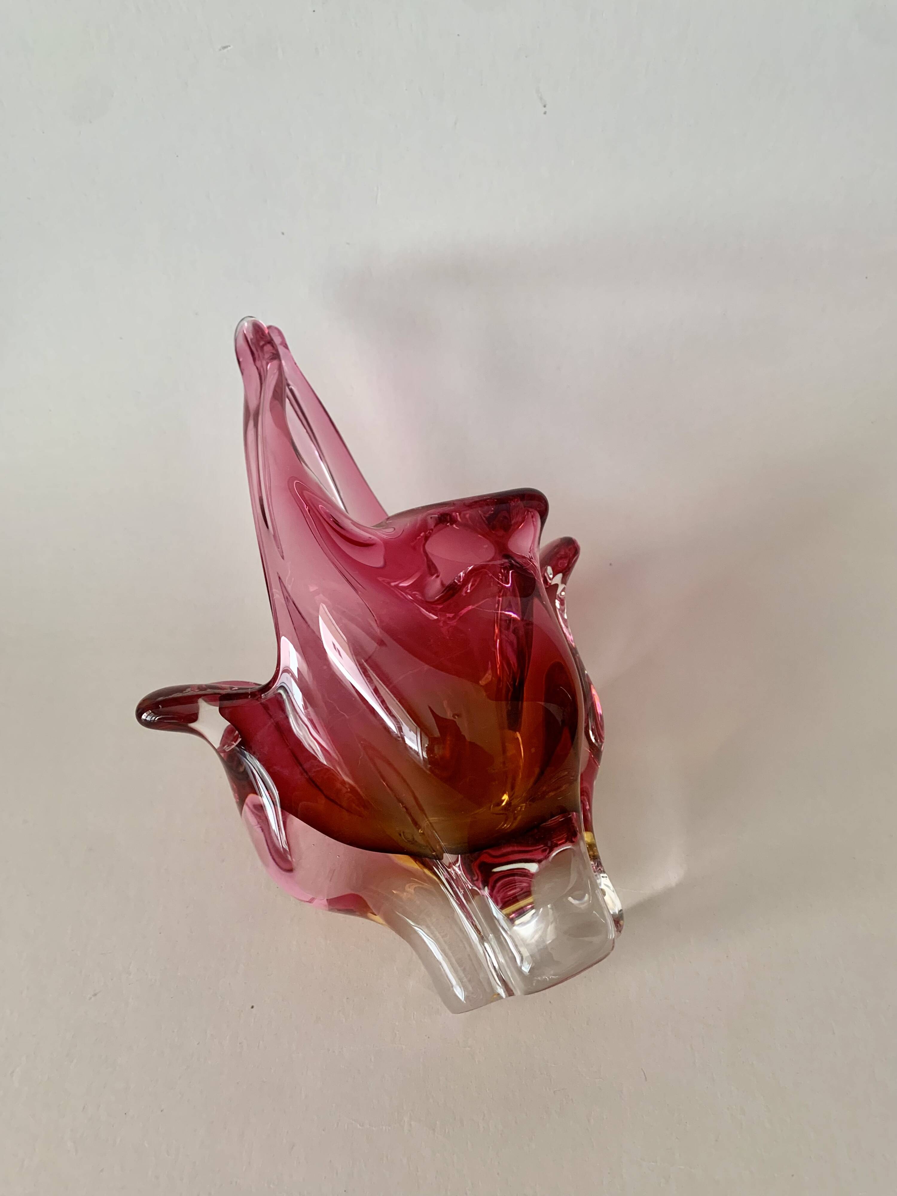 Vase designed by josef hospodek from the czechoslovakian chribska factory.
