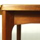 Table à manger en teck par Henning Kjaernulf, Danemark, années 1960.