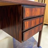 Gunni Omann Model 77 Rosewood Desk, 1960s.