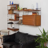 String wall unit from 1964 by Strinning, Sweden