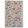 Multicoloured Handknotted 100% Wool Rug. Grey Geometric Carpet. Handwoven Tribal Kilim