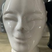 Series of 4 vintage ceramic head vases from the 70s and 80s