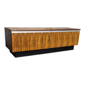 Vintage Scandinavian enfilade from the 1960s in rosewood.