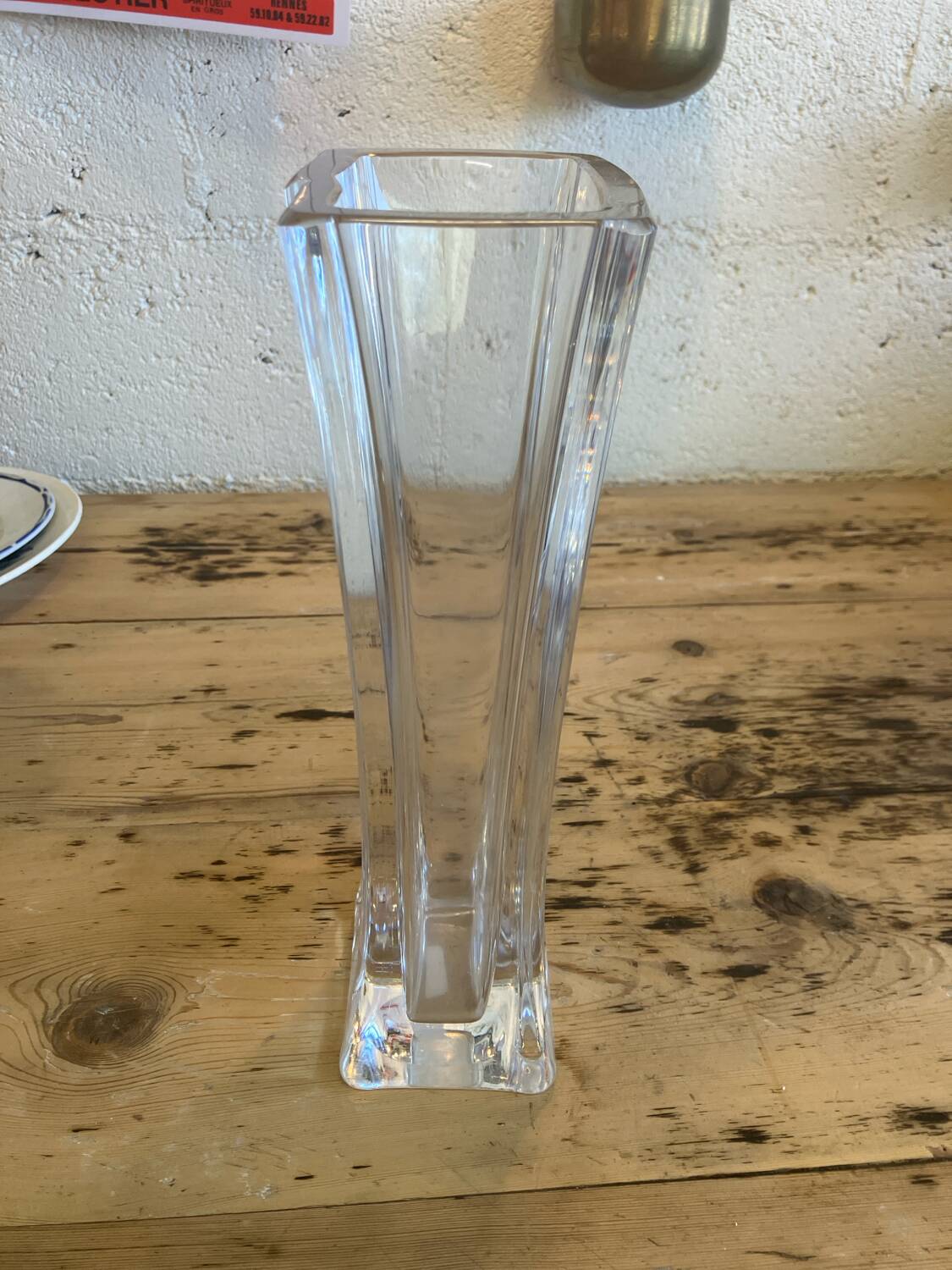 Large Vase Signed Daum France