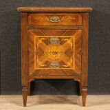 Inlaid bedside table in Louis XVI style