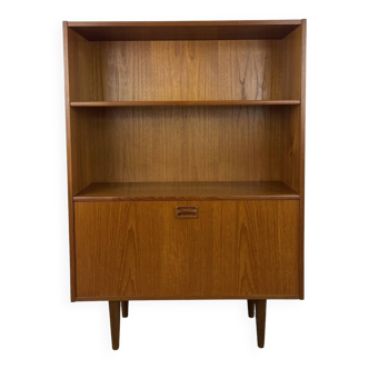 Scandinavian teak bookcase 60s