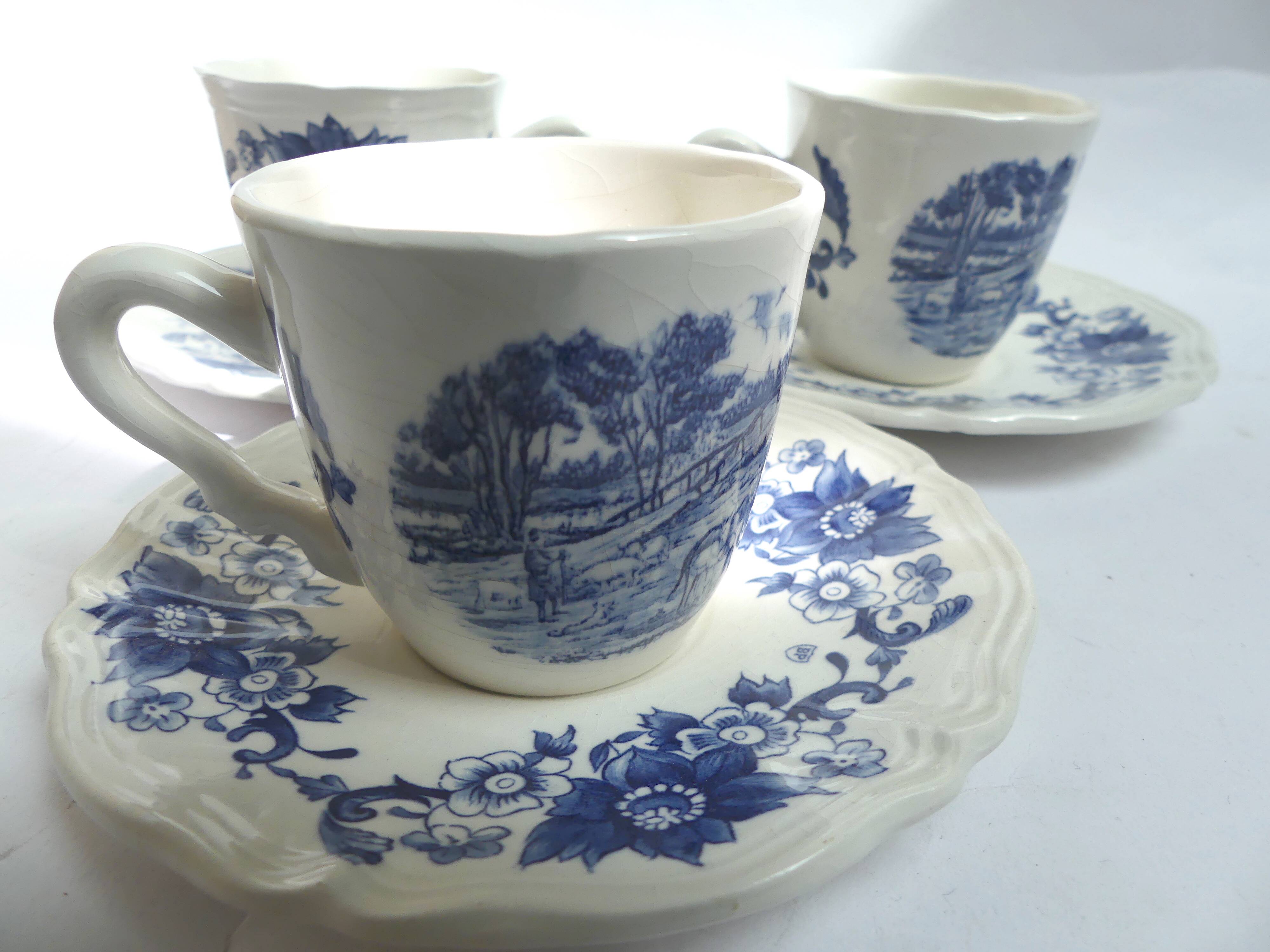 Tasses à café Sarreguemines